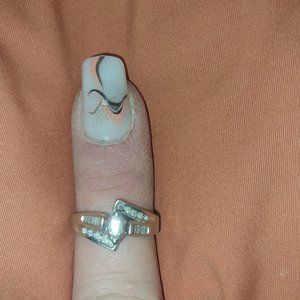 Diamond engagement or bridal ring